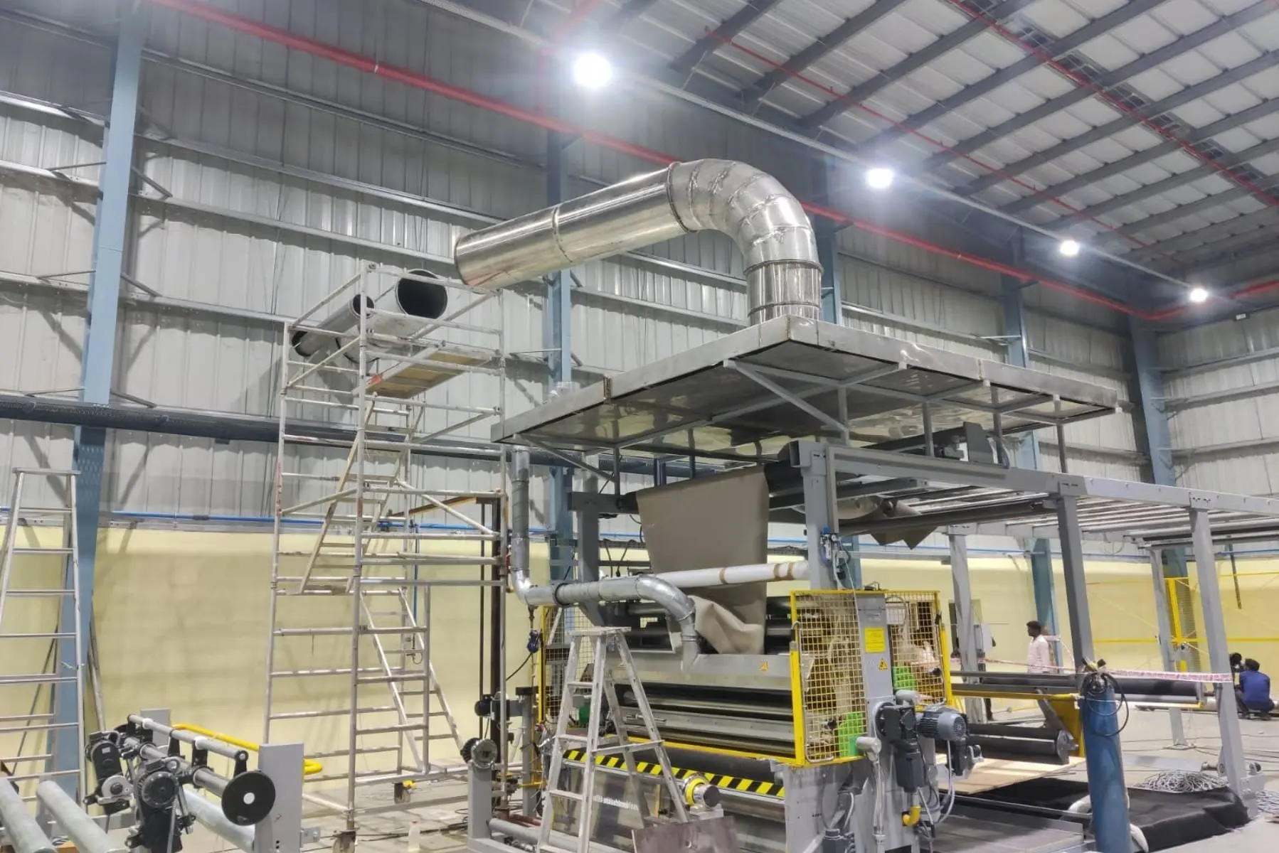 MS and SS ductwork fabrication and installation