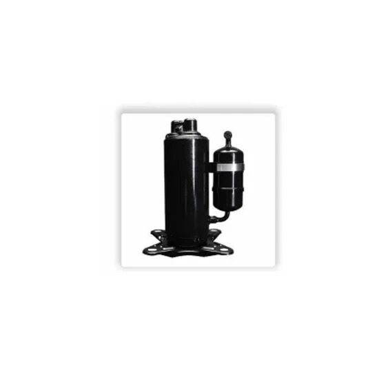 Rotary compressor for refrigeration using natural refrigerants