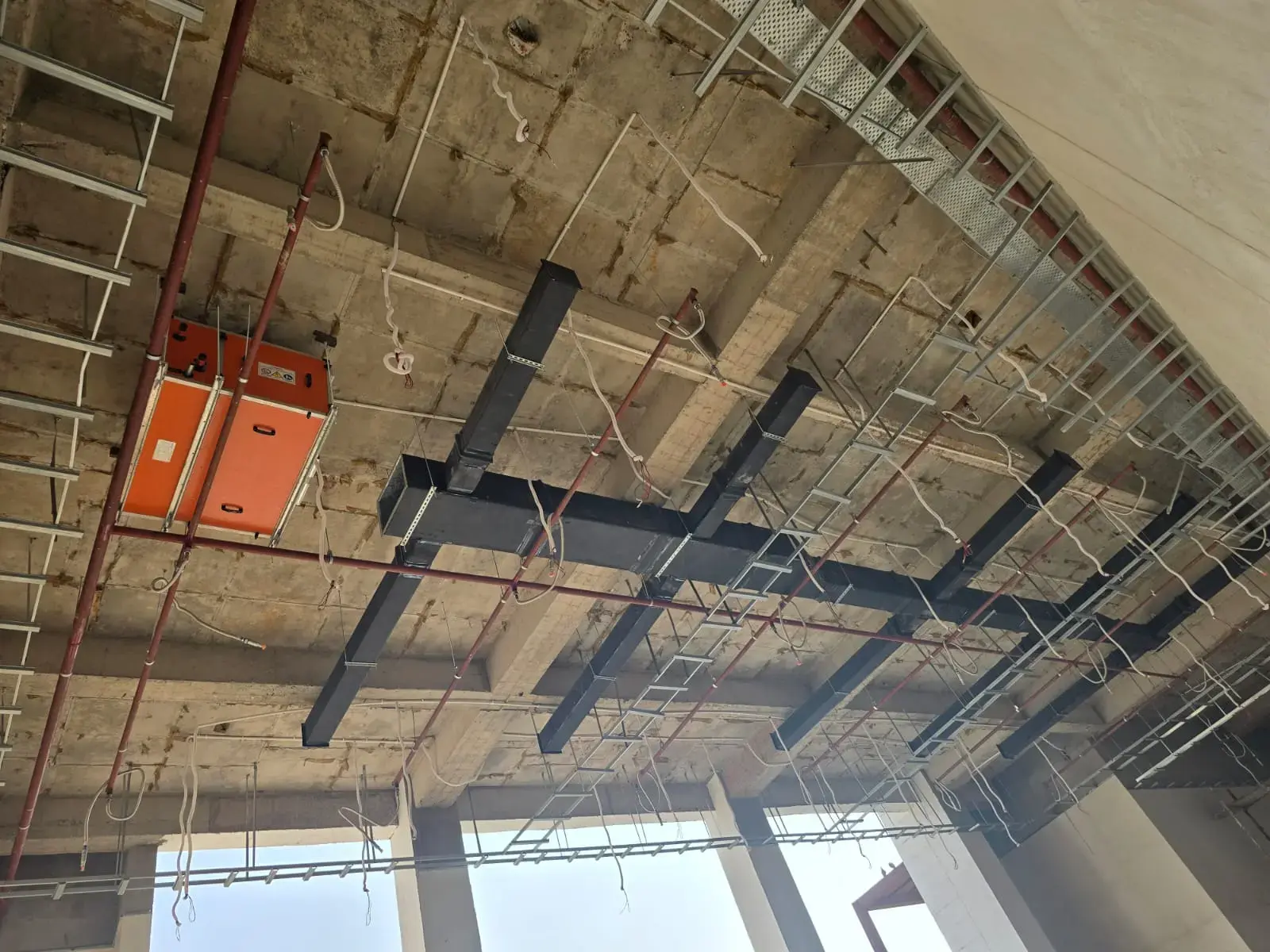 Fire fighting and sprinkler system engineering for a commercial building in India