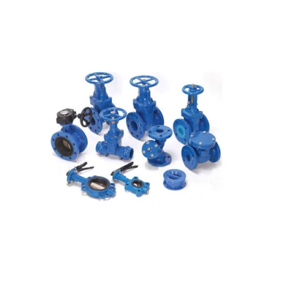 HVAC valves for chilled-water flow control