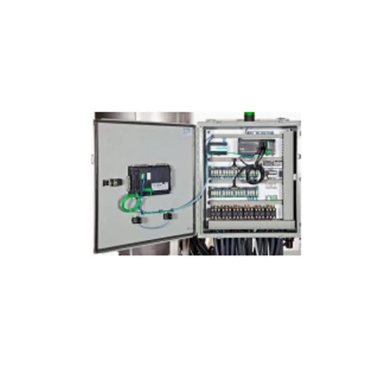 PLC based ventilation control panel for fans and sensors