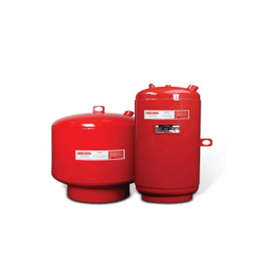 Fire expansion tank associated with a fire protection water system