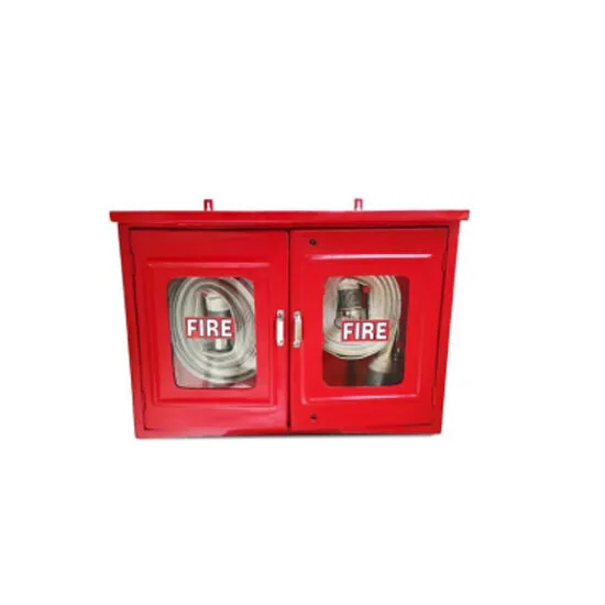 Fire hose box for storing firefighting hose and associated hydrant equipment