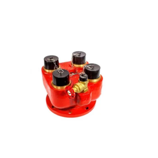 Fire brigade connection installed for external firefighting water access