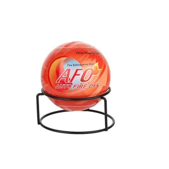 Automatic fire ball extinguisher for selected fire protection applications