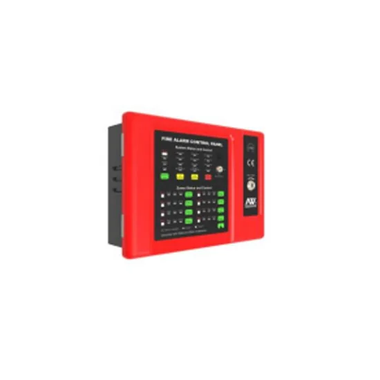 Fire alarm control panel used to receive signals and manage a building fire alarm system