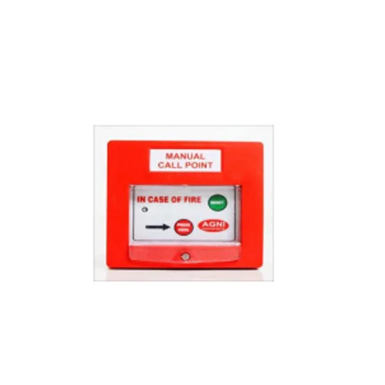 Manual call point allowing occupants to manually activate a building fire alarm